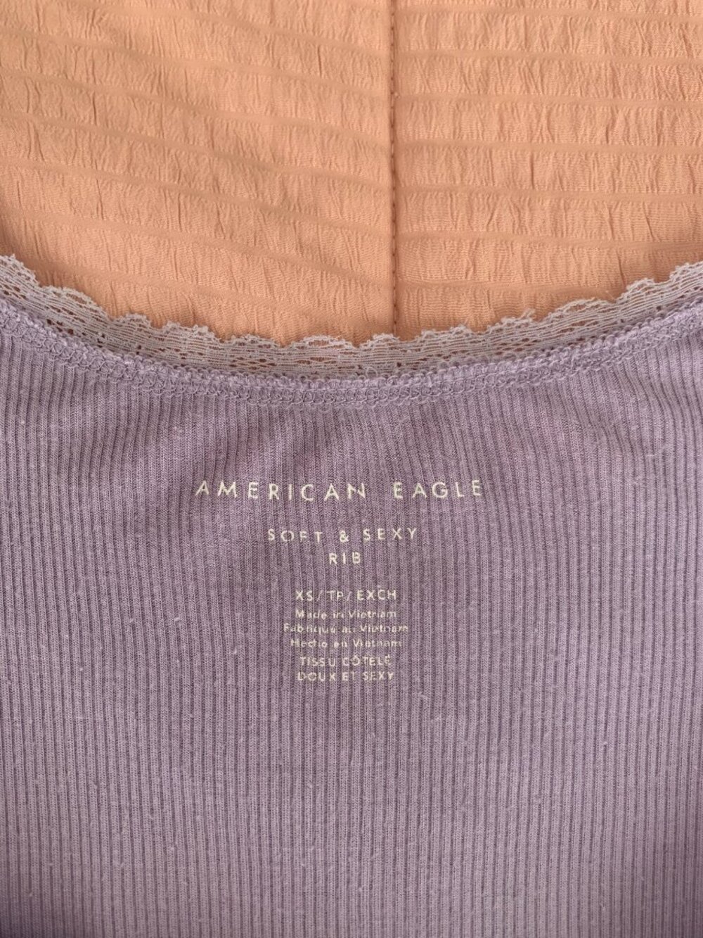 American Eagle Ribbed Tank Top - Picture 5 of 5